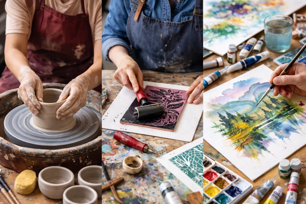 Simple Ways to Start Your Creative Journey With New Mediums