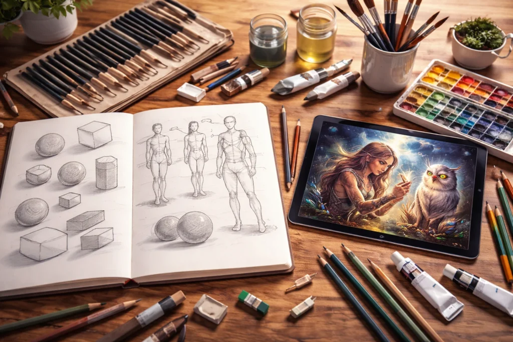 Why Learning Art Feels Harder Than It Should