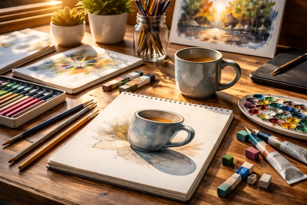 Why Exploring Multiple Art Mediums Expands Your Skills