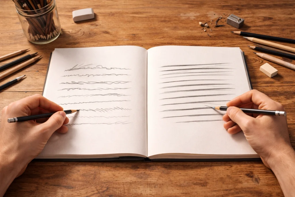 How to Fix Shaky, Timid Strokes