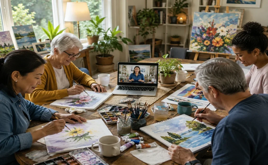 Creative Hobbies and Learning: A Lifelong Connection