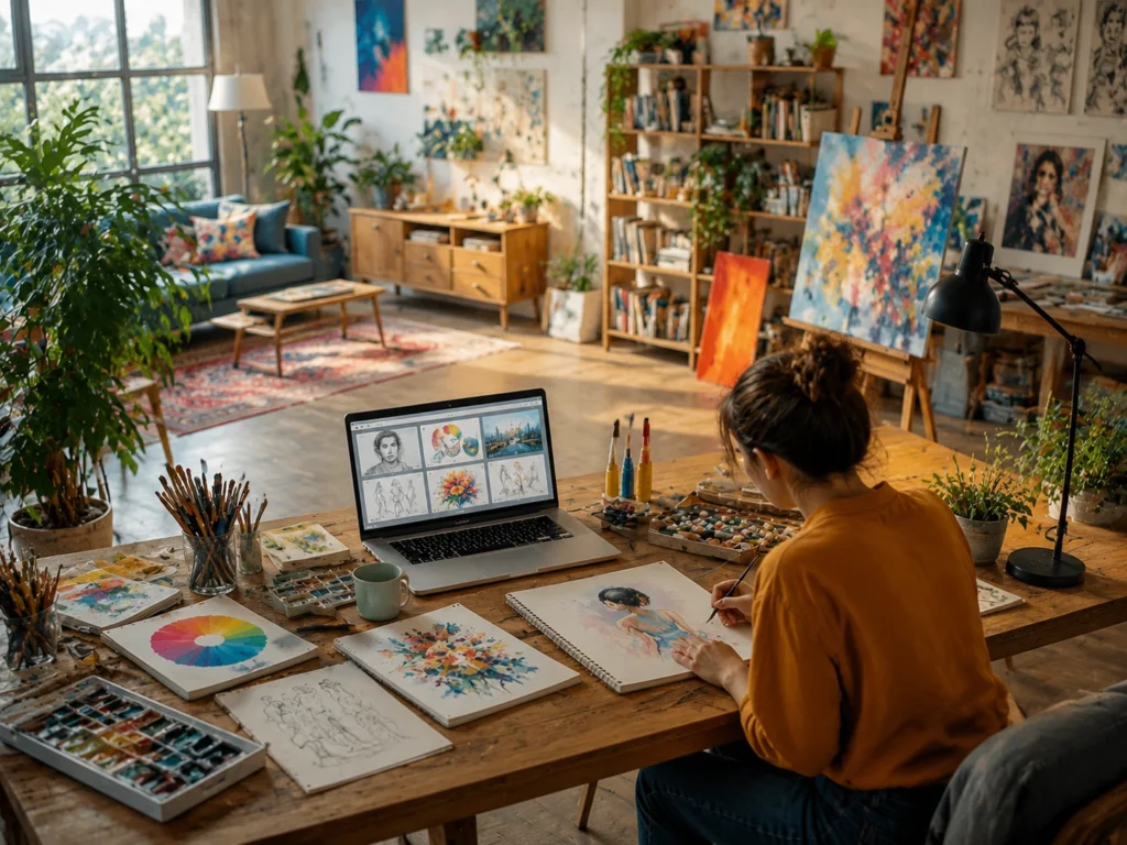 How Have Online Art Classes Changed Creative Learning