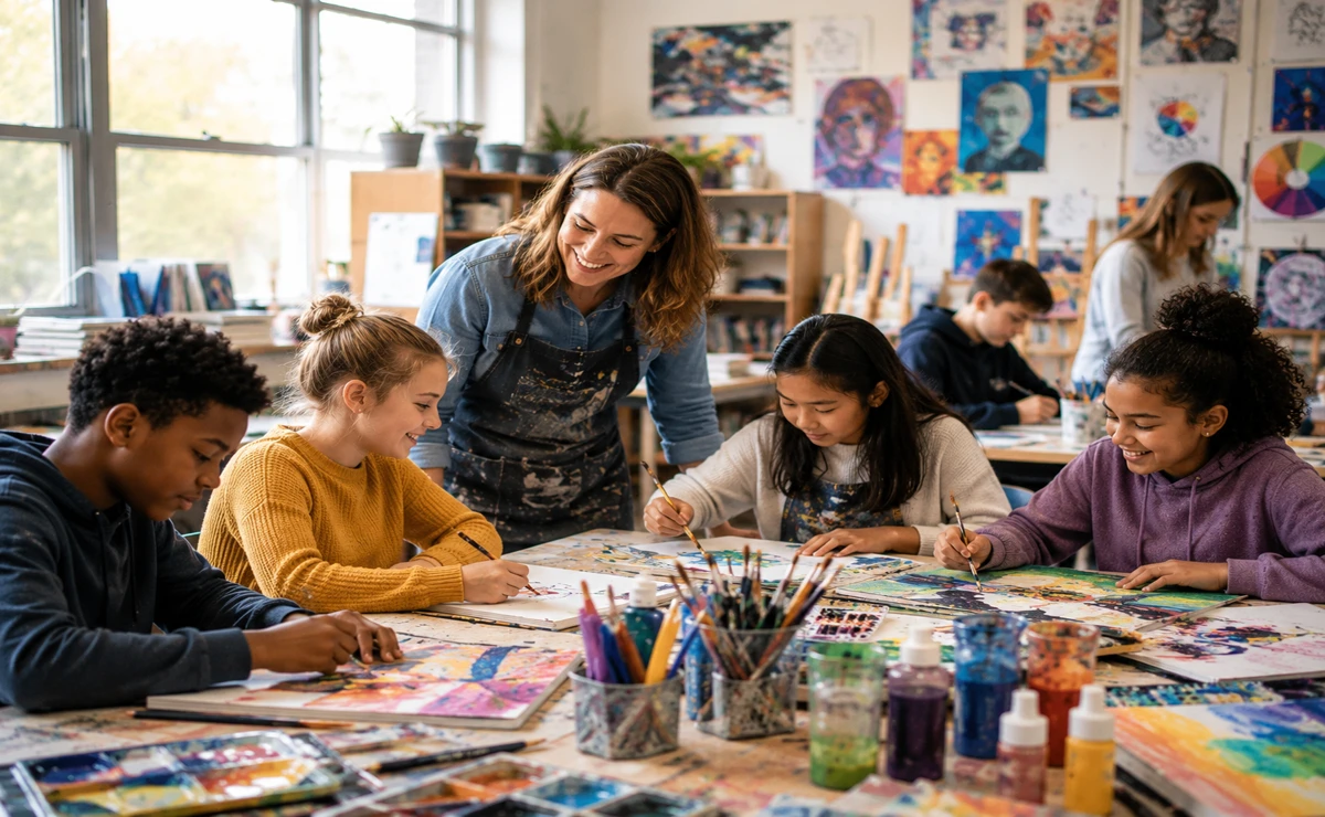 The Benefits of Art Education Go Further Than the Classroom