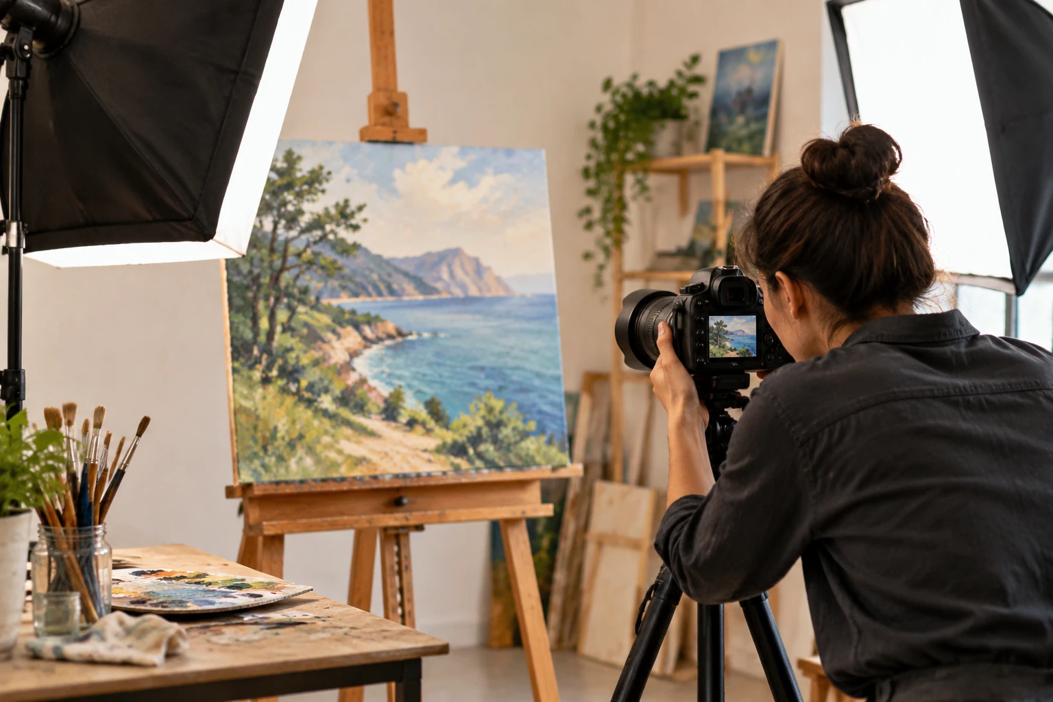 Photographing Artwork Right Starts With the Light