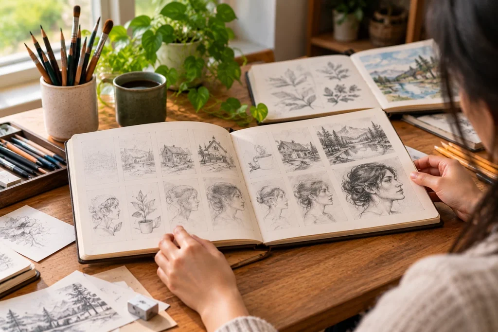 How Does a Journaling Habit Track Drawing Progress?
